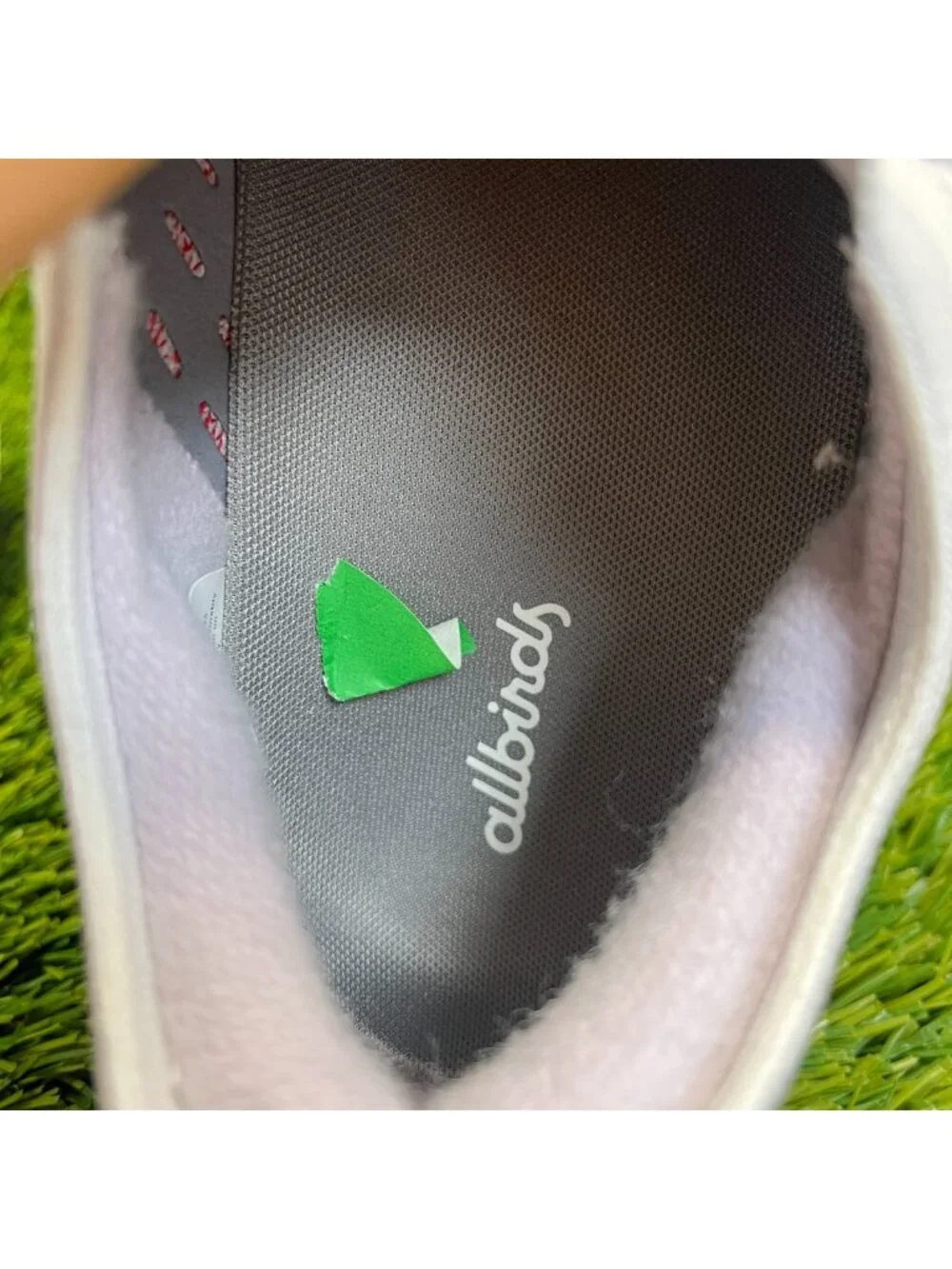 Allbirds Tree Dasher 2 Womens Size 10.5 White Red Running Walking Shoes Sneakers